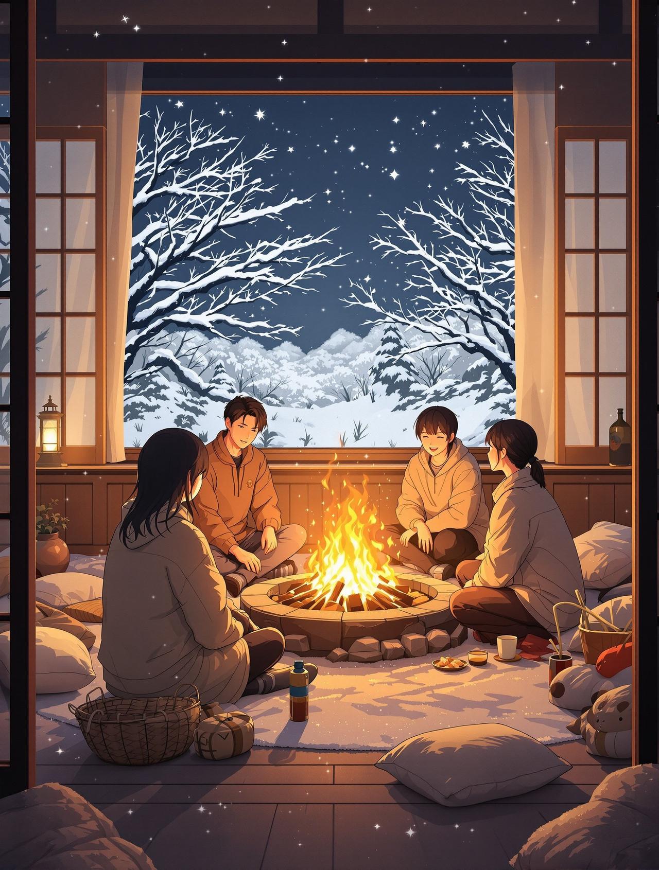 红果官网在线观看 围炉夜话 - 冬夜温暖物语，友谊物语治愈短剧推荐
