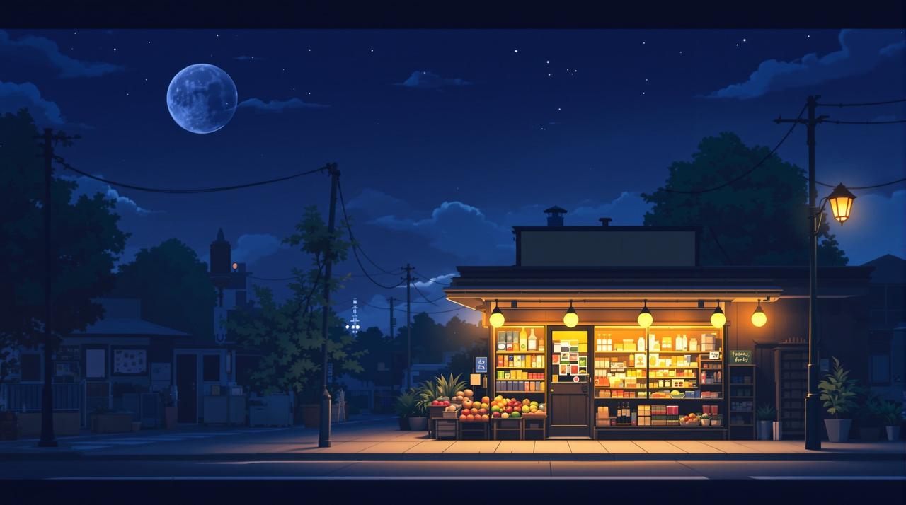 红果官网在线观看 月亮杂货铺 第20话，月亮杂货铺治愈短剧最新话