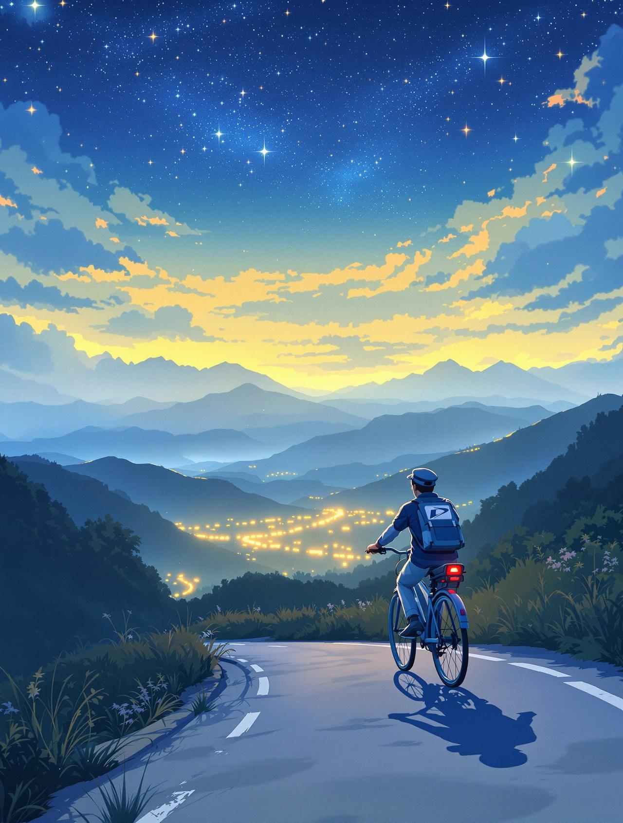 红果官网在线观看 星空下的邮递员 - 山野童话之旅，自然风光治愈短剧推荐